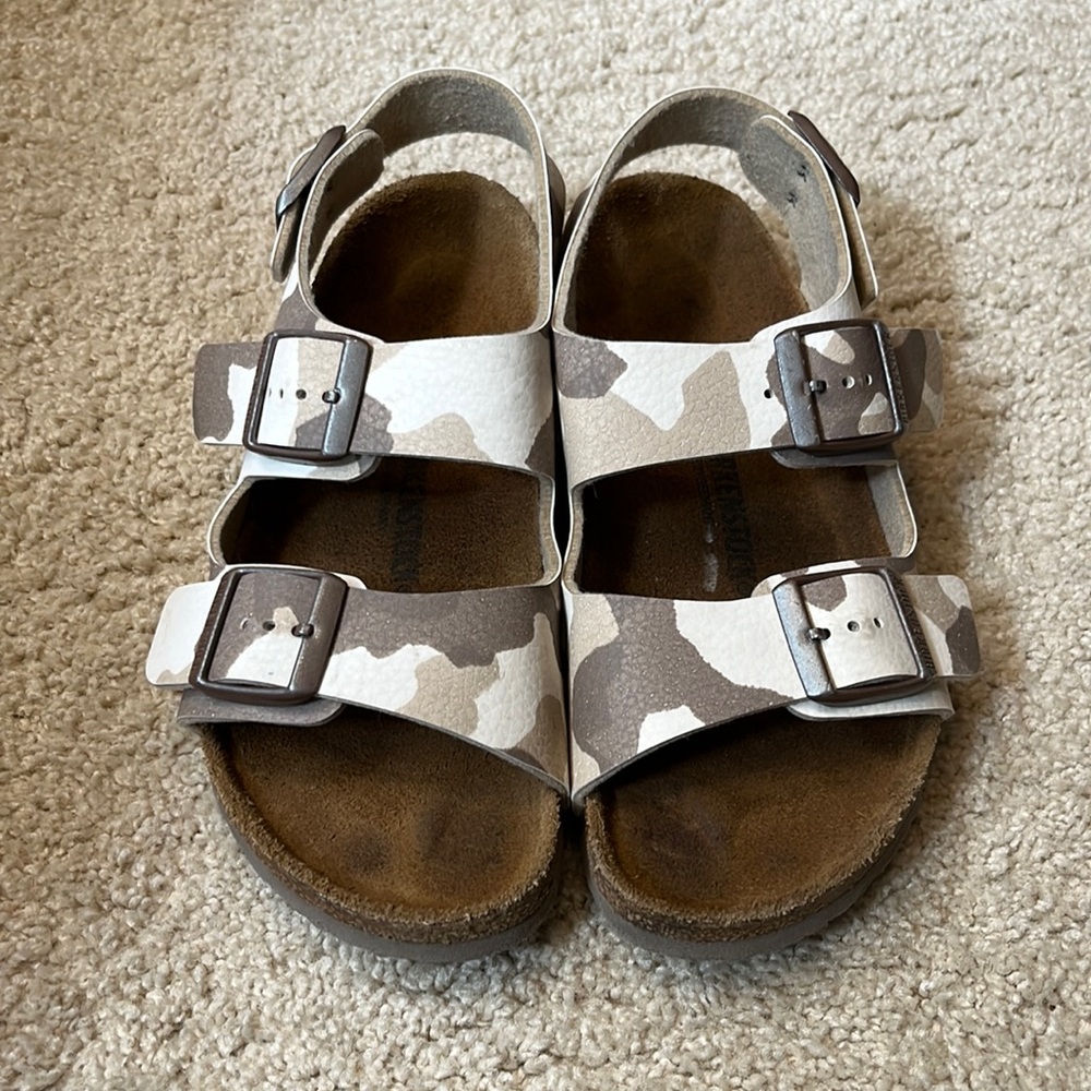 Youth Birkenstock Milano Camo 33 (US 2-2.5)